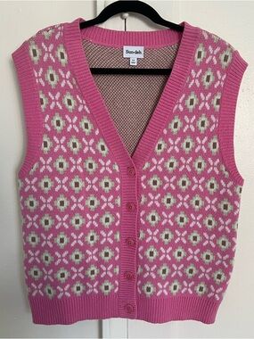 SUNDAY BEST / ARITZIA PINK SWEATER VEST